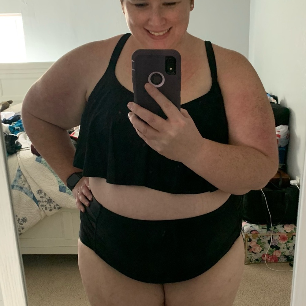 Torrid Size 3 Black Bikini Set